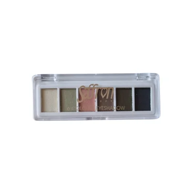 Saffron 6 Colours Eyeshadow Palette -02 Spring Green Pink