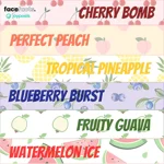 facefacts. x JoyPixels Fruity Fun Lip Balm Set – 6-Pack