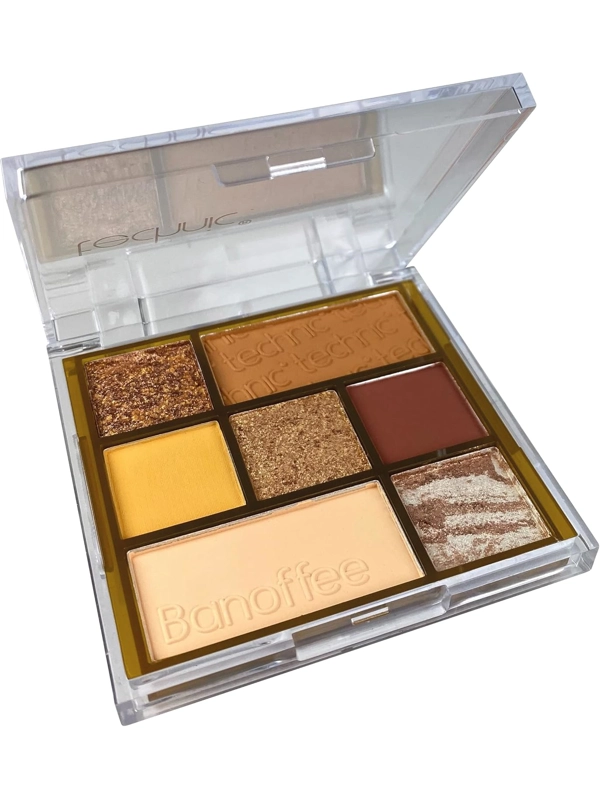 Technic Banofee Pressed Pigment Eyeshadow Palette