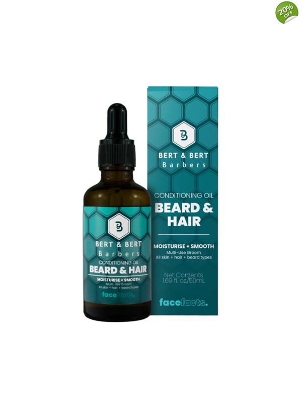 Bert & Bert Barbers Beard and Hair Oil