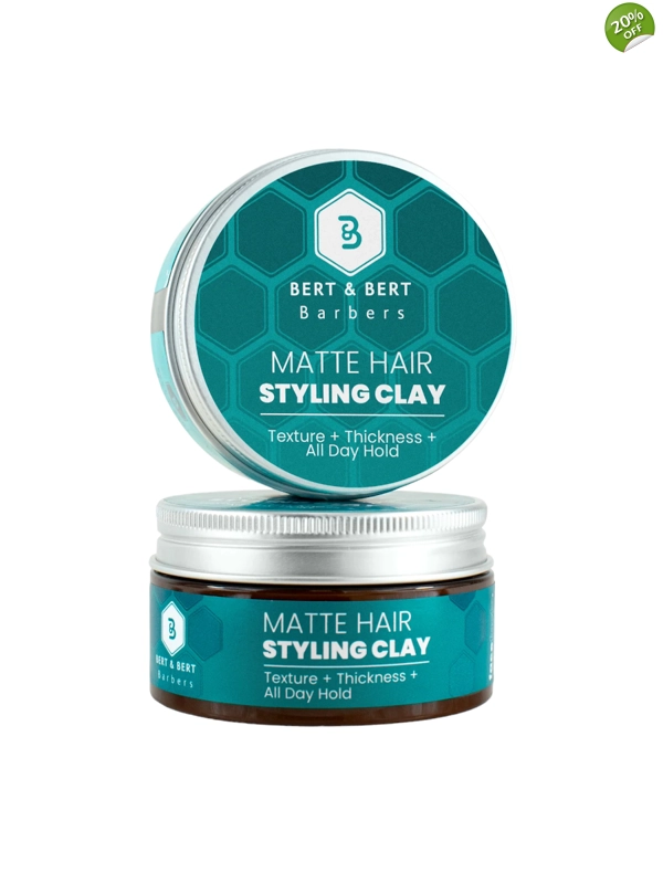 Bert & Bert Barbers Matte Hair Styling Clay
