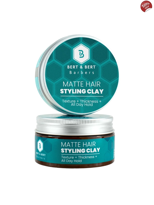 Bert & Bert Barbers Matte Hair Styling Clay