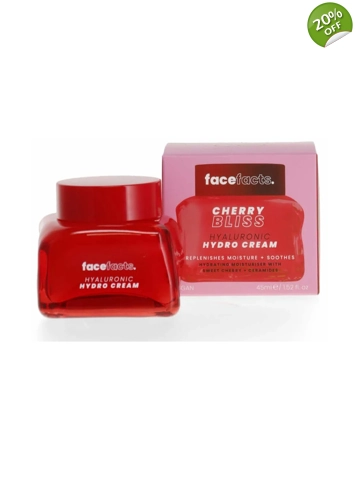 Face Facts Cherry Bliss Hyaluronic Hydro Cream -45ml