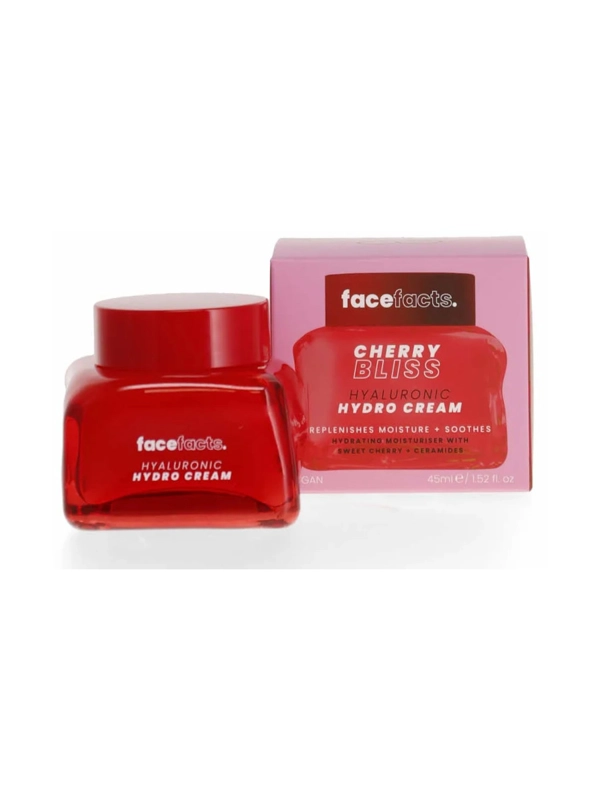 Face Facts Cherry Bliss Hyaluronic Hydro Cream -45ml