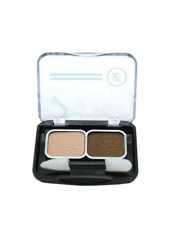 Laval Duo Eyeshadow Palette - Coffee & Cream