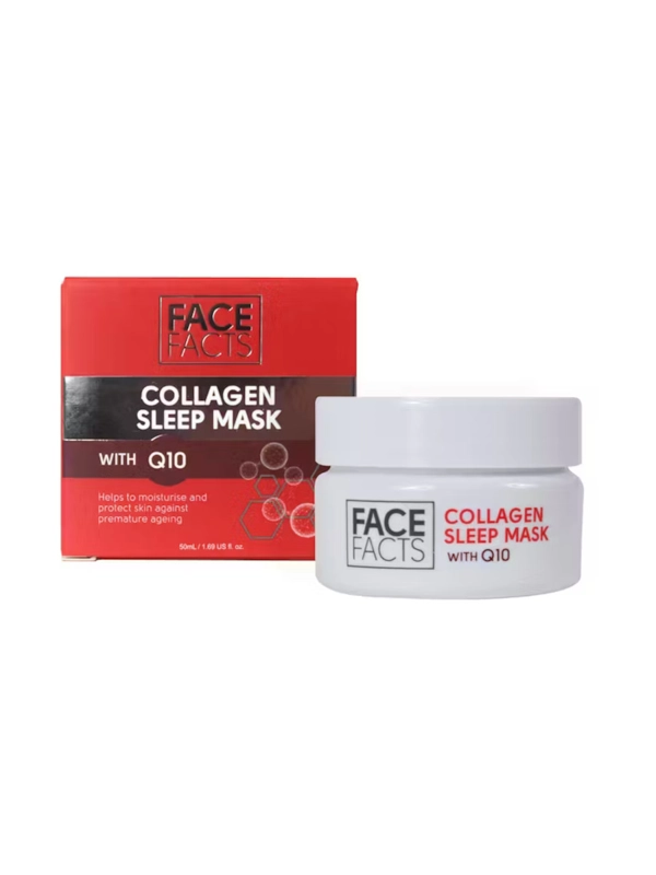 Face Facts Collagen & Q10 Gel Sleep Mask -50ml