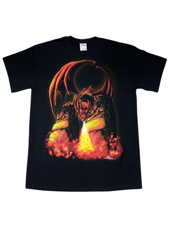 Dragon Fire T Shirt - X Large