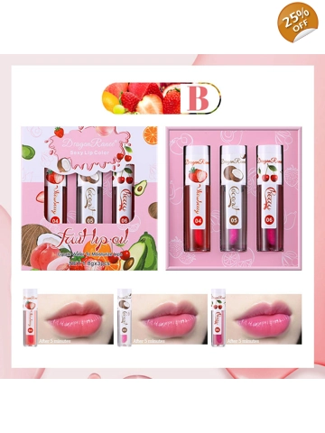 Dragon Ranee 3pc Fruity Lip Oil -Set B