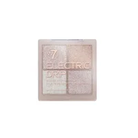 w7 Electric Drip Shimmer Eyeshadow Palette