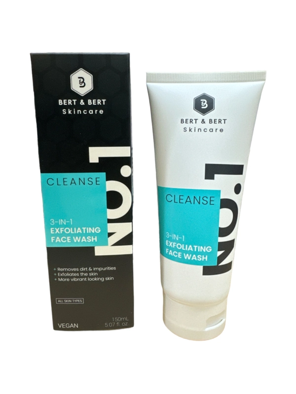Bert & Bert Skincare 3-in-1 Exfoliating Face Wash