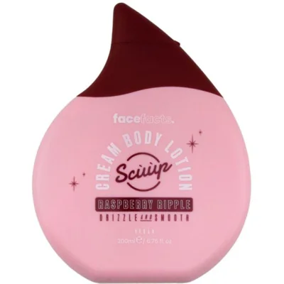 Face Facts Scuup Raspberry Ripple Cream Body Lotion