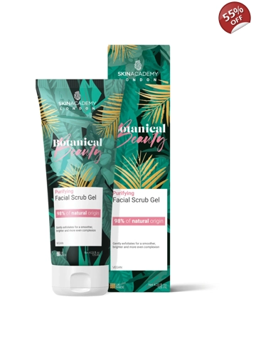 Skin Academy Botanical Beauty Hydrating Facial Scrub Gel