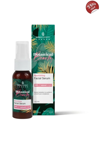 Skin Academy London  Botanical Beauty Nourishing Facial Serum