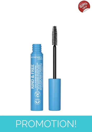 Rimmel London Kind & Free Clean, Volumizing & Lengthening Mascara 001 Black