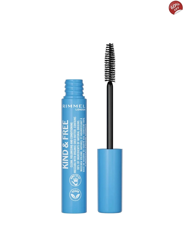 Rimmel London Kind & Free Clean, Volumizing & Lengthening Mascara 001 Black