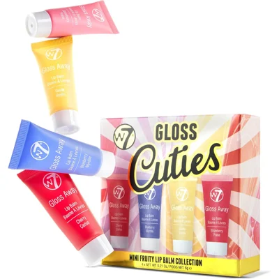 w7 Gloss Cuties Lip Balm Gift Set