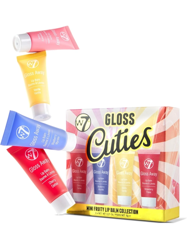 w7 Gloss Cuties Lip Balm Gift Set