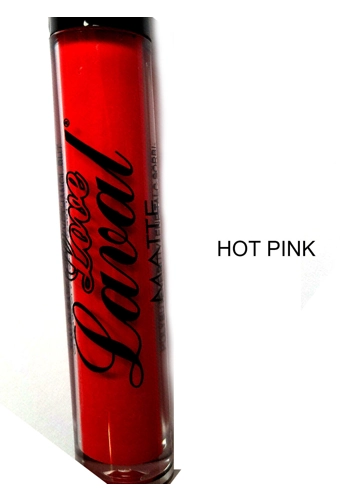 Laval Love Lips Matte Lip Gloss - Hot Pink