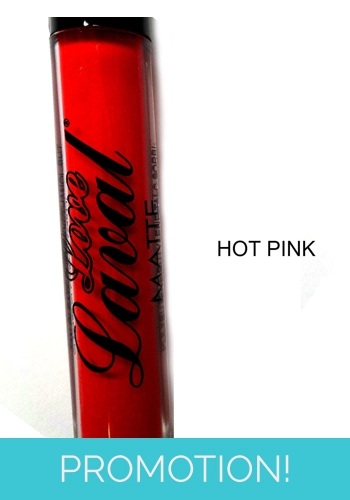 Laval Love Lips Matte Lip Gloss - Hot Pink