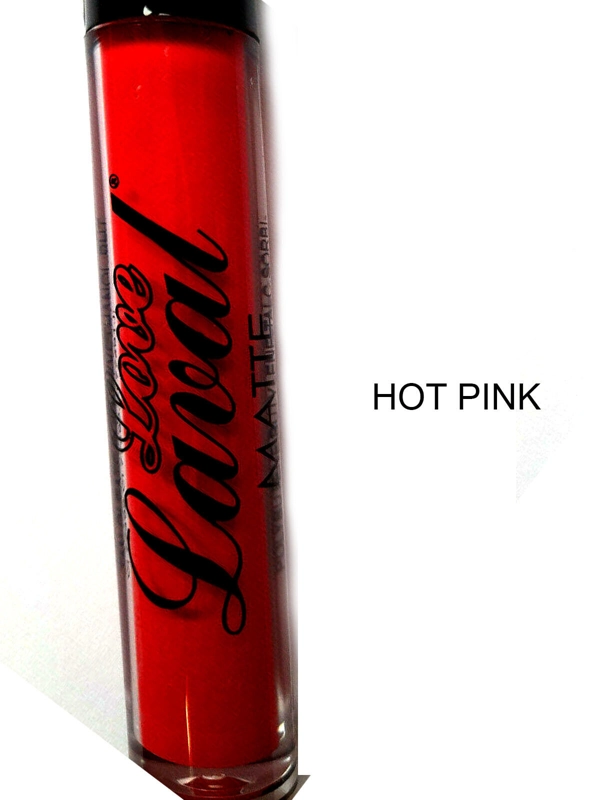 Laval Love Lips Matte Lip Gloss - Hot Pink