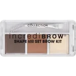 Collection Incredibrow Shape and Set Brow Kit -Light Medium