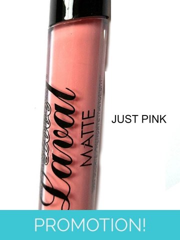 Laval Love Lips Matte Lip Gloss - Just Pink