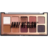 NYX Professional Makeup Away We Glow Shadow Palette Lovebeam