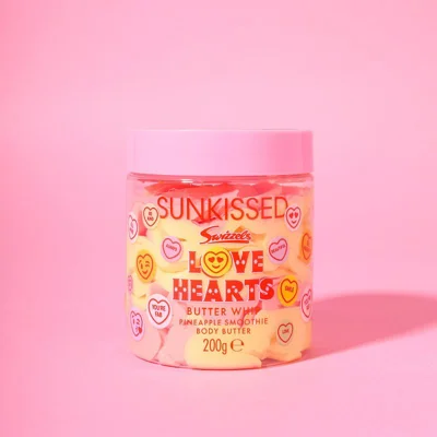 Sunkissed x Love Hearts Butter Whip Body Butter Pineapple Smoothie 200g