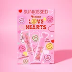 Sunkissed x Love Hearts Lip Gloss & Conditioner Lip Duo Gift Set - Cherry