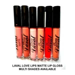 Love Laval Lips Matte Lip Gloss - Hot Pink