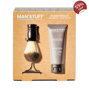 Man' Stuff Clean Shave Shaving Kit