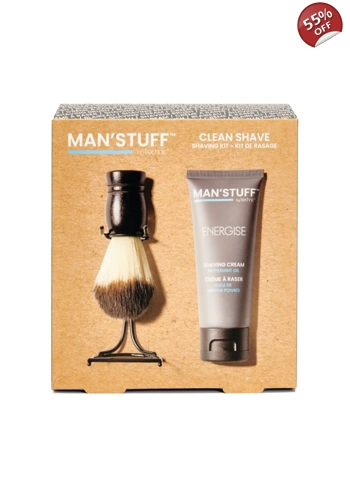 Man' Stuff Clean Shave Shaving Kit