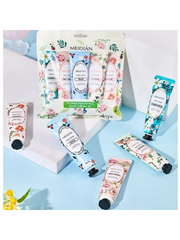 Meidian Flower Fragrance 5pc Hand Cream Set