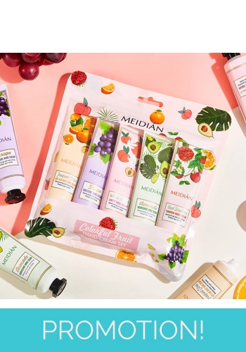 Meidian Colorful Fruit 5pc Hand Cream Set
