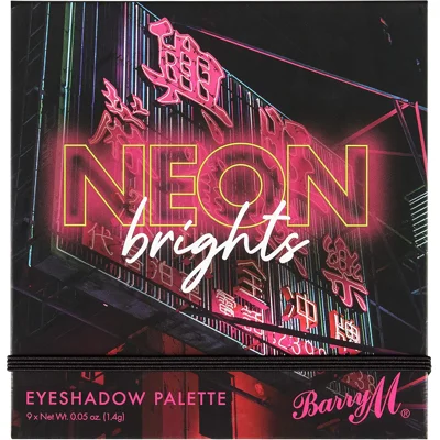 Barry M Neon Brights Eyeshadow Palette