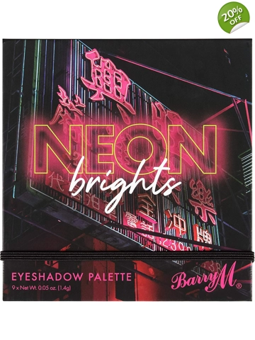 Barry M Neon Brights Eyeshadow Palette