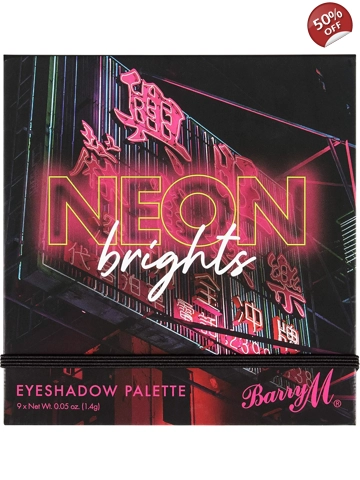 Barry M Neon Brights Eyeshadow Palette