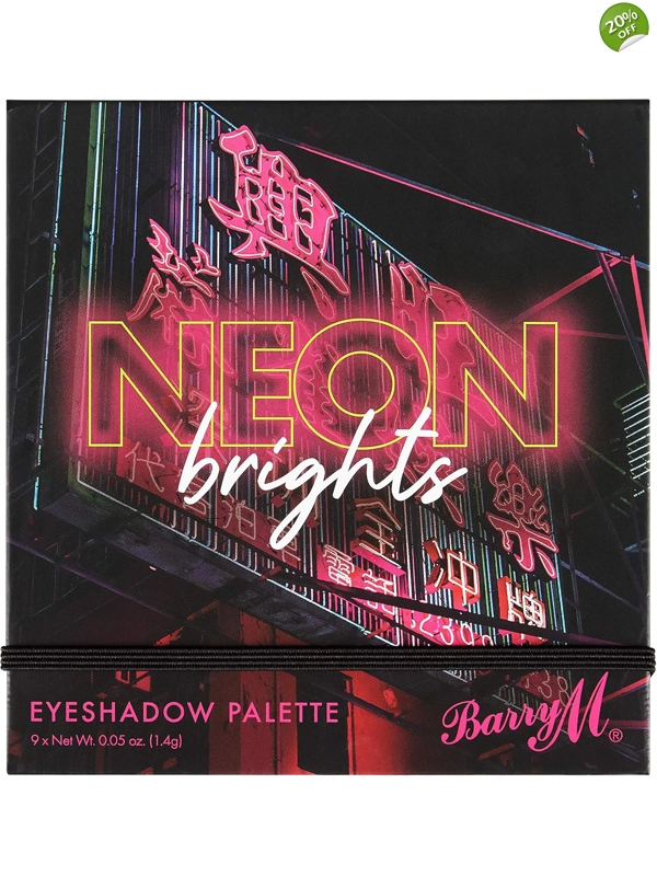 Barry M Neon Brights Eyeshadow Palette