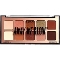 NYX Away We Glow Shadow Palette -Hooked On Glow
