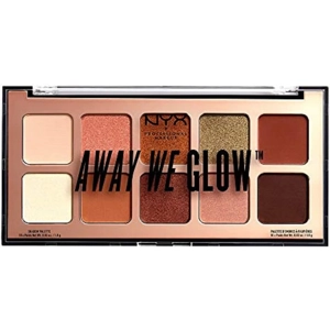NYX Away We Glow Shadow Palette -Hooked On Glow