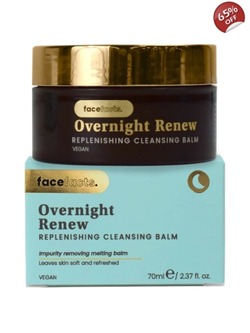 Face Facts Overnight Renew Replenishing Cleansing Balm - 70ml