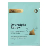 Face Facts Overnight Renew Collagen-Boost Neck Mask pack of 3