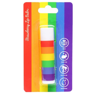 Somewhere Rainbow Stick Lip Balm - Strawberry