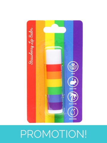 Somewhere Rainbow Stick Lip Balm - Strawberry