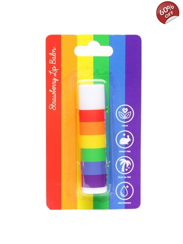 Somewhere Rainbow Stick Lip Balm - Strawberry