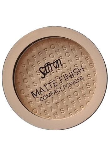 Saffron Matte Finish Compact Powder -Shade 02