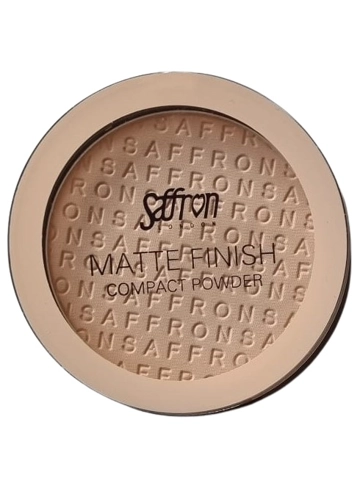 Saffron Matte Finish Compact Powder -Shade 03