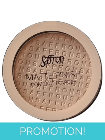 Saffron Matte Finish Compact Powder -Shade 03