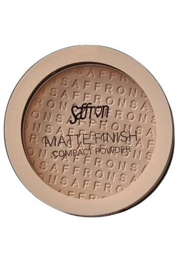 Saffron Matte Finish Compact Powder -Shade 03