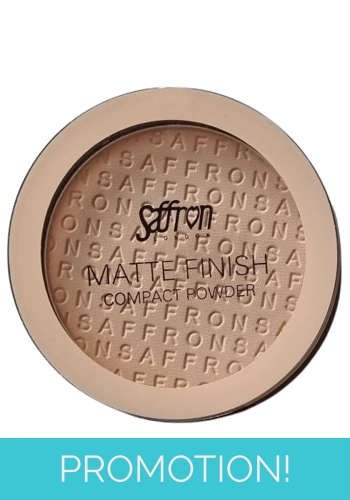 Saffron Matte Finish Compact Powder -Shade 03